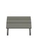 Flash Furniture Gray Poly Resin Adirondack Style Ottoman JJ-C14309-GY-GG - alternate 7